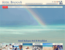 Tablet Screenshot of hotelbolognapinko.it